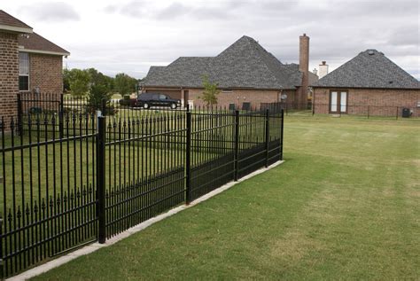 Iron Fence With Puppy Bars Fence Options Wrought Iron Fences Iron Fence