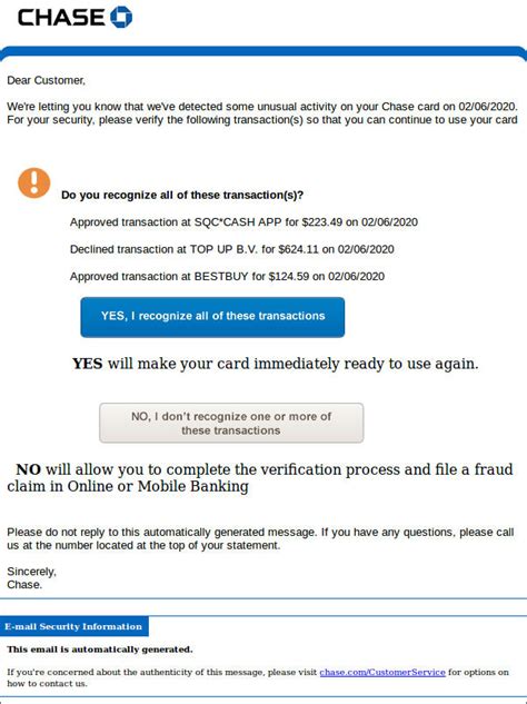 Suspicious charges have been detected on your credit or debit card. Amex, Chase Fraud Protection Emails Used as Clever Phishing Lure