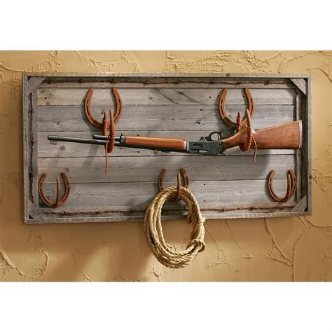 Maybe you would like to learn more about one of these? Horseshoe Gun Rack - 95335, Decorative Accessories at Sportsman's Guide