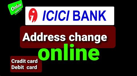 Your request will be processed in 1 working day. How To Change Address In ICICI Bank Online,how to change ...