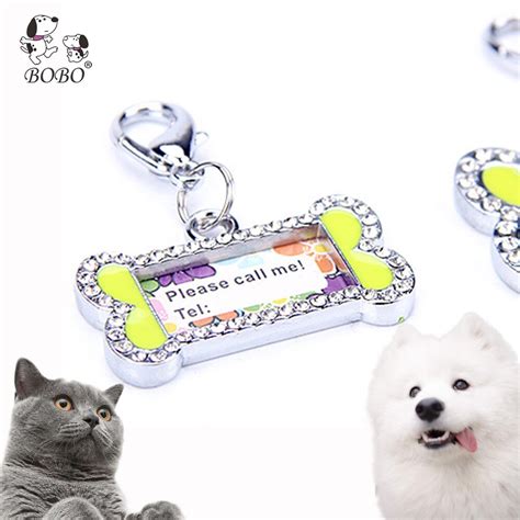 Match your lupine pet cat collar with a dog tag art pet id tag. BOBO Personalized Pet Identity Card Dog Tag Cat Hang Tags ...