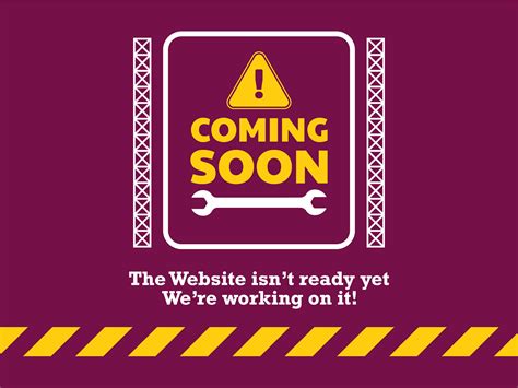 Website coming soon landing page 192086 Vector Art at Vecteezy
