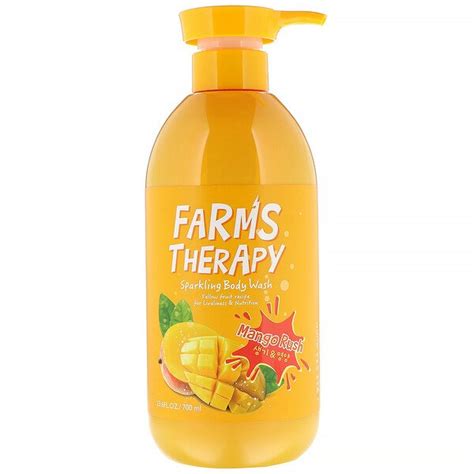 Doori Cosmetics Farms Therapy Sparkling Body Wash Mango Rush 236 Fl Oz