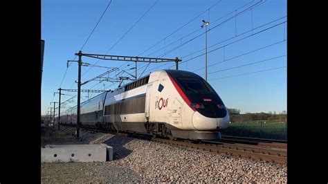 High Speed Train Tgv Ouigo Eurostar In France Youtube