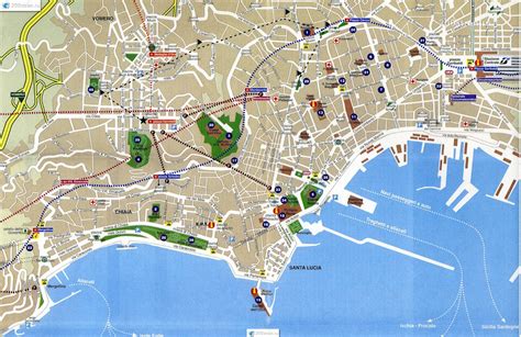 Mapa De Nápoles Viajar A Italia