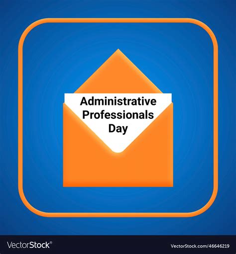 Administrative Professionals Day Royalty Free Vector Image