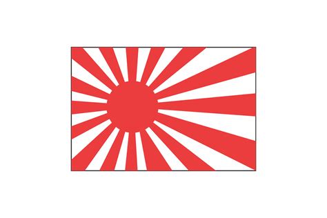Japan Flag Old Style Logo