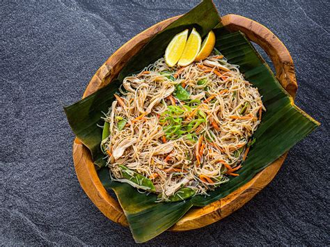 Pancit Bihon Filipino Rice Noodles Recipe