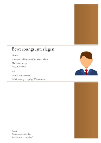 Musterbewerbung als Sachbearbeiter im öffentlichen Dienst