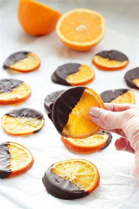 Dark Chocolate Covered Candied Orange Slices Recipe Candied Orange