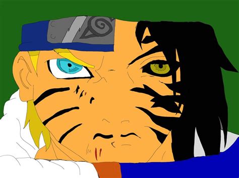Naruto Vs Sasuke Curse Mark By Sophsouffle On Deviantart