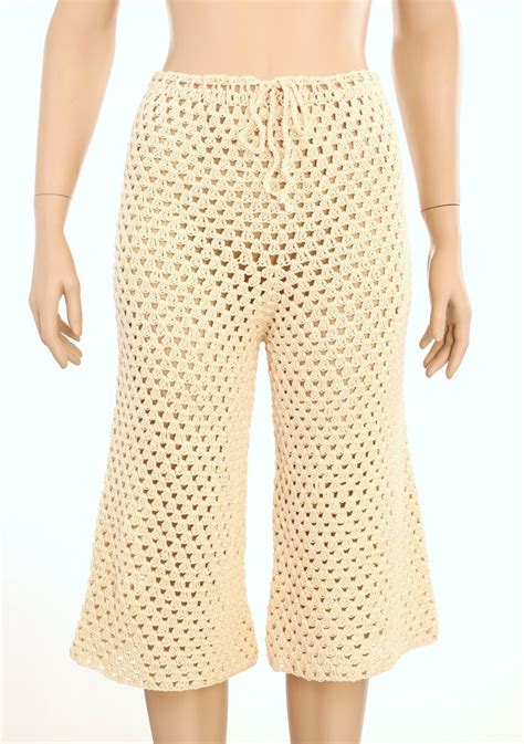 Crochet Pants Pattern Summer Pants Tutorial Crochet Pattern Etsy