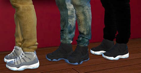 Sims 4 Jordan Shoes Cc Lana Cc Finds Blvck Life Simz B L S Am