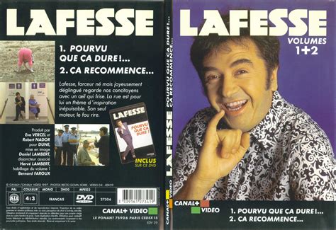 J'espère que tu vas bien ainsi que ta famille. Jaquette DVD de Lafesse 1+2 - SLIM - Cinéma Passion