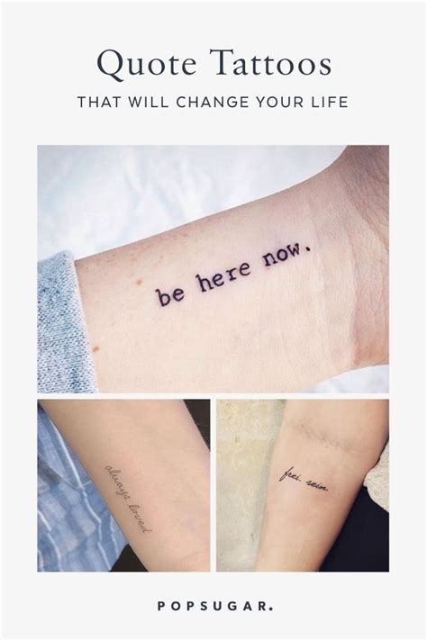 Get Inspired For Your Next Ink With These 70 Beautiful Quote Tattoos