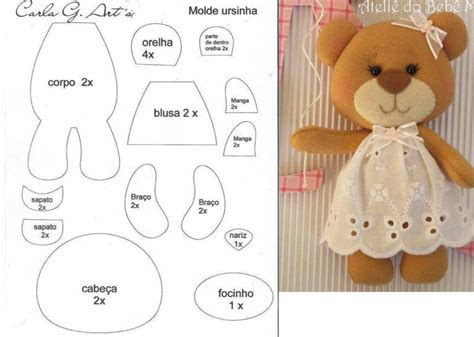 Игрушки из фетра. Схемы и выкройки фетровых игрушек для начинающих ...