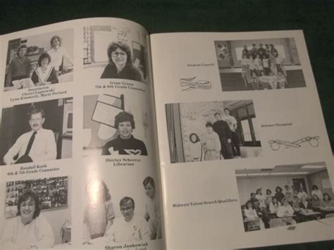 1990 1991 Western Intermediate School Yearbook Auburn Michigan ~ 946