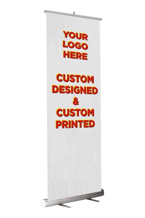 Retractable Pull Up Banners Custom Banners Custom Sign