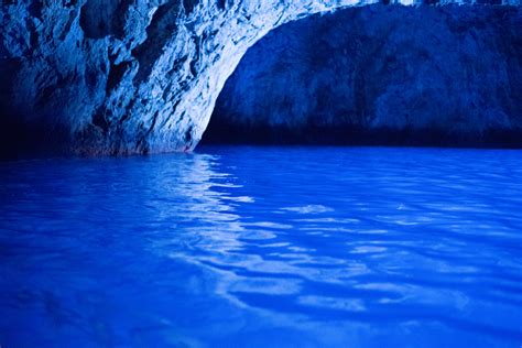 Inside The Unique Blue Grotto Cave At Capri Italy Pure Vacations