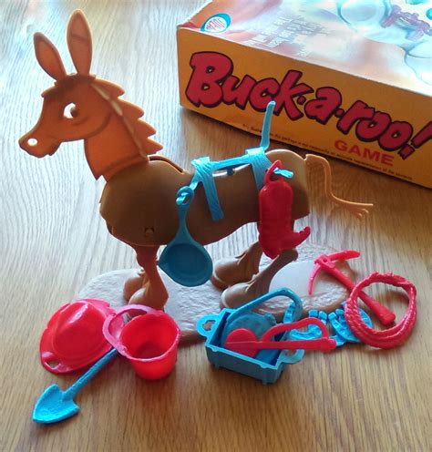 Classic vintage game, Vintage 70s Buck-a-Roo game, Vintage games, Vintage toys, Vintage IDEAL ...