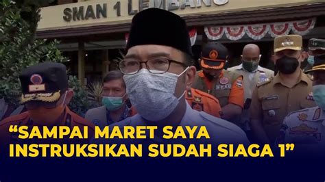 Tegas Ridwan Kamil Instruksikan Siaga 1 Bencana Untuk Jawa Barat Youtube