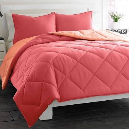 Buffalo plaid reversible down alternative comforter set. peach comforter sets - Google Search | Coral comforter set ...