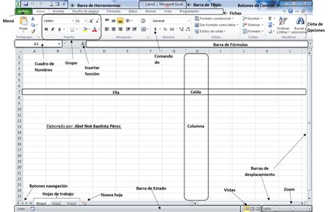 Microsoft Excel Mind Map