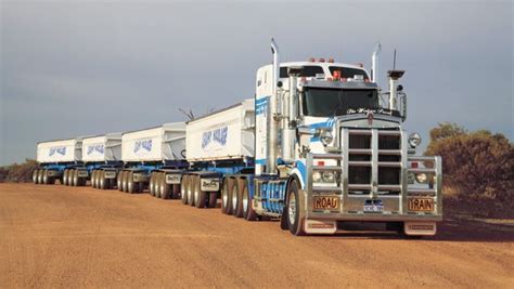 ‘rock Solid Road Train Train Truck Trucks