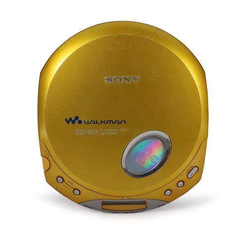 Sony D E350 Walkman Cd Player Gold Esp Max