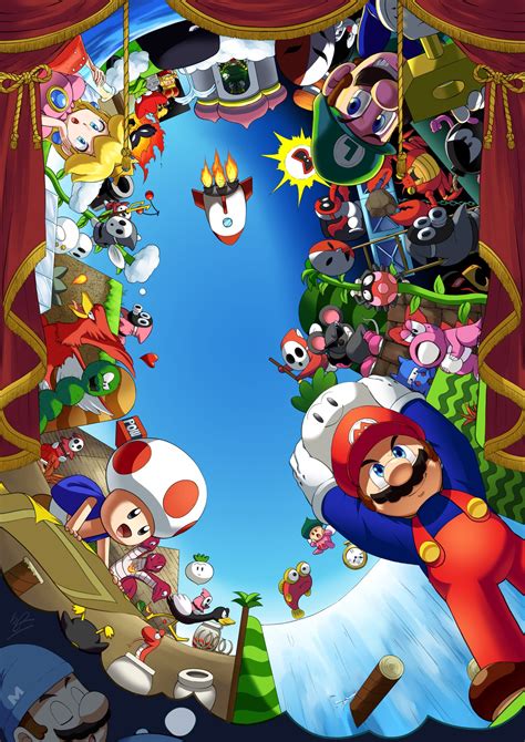 Most Notable Mario Fanart Sourcing Your Images Are Encouraged Page 139 Super Mario Boards