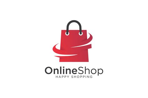 Online Shop Logo | Illustrator Templates ~ Creative Market