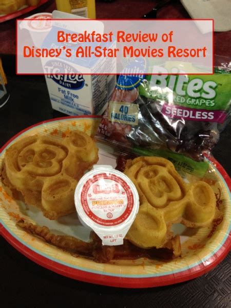 The larger than life disney movies characters that fill the resort are a bit of theme that kids will love and. Foodie Friday: Breakfast at Disney's All-Star Movies Resort