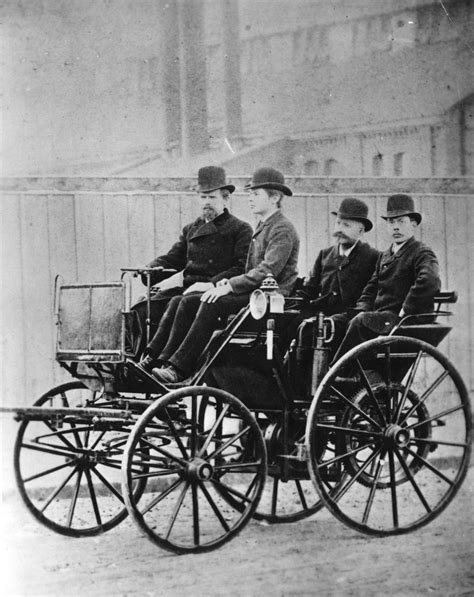 German Car Manufacturers Wilhelm Maybach And Paul Daimler In The First