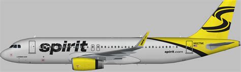 Spirit Airlines New Livery