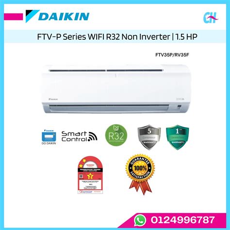 Daikin Hp Ftv P Series Wifi R Non Inverter Air Conditioner