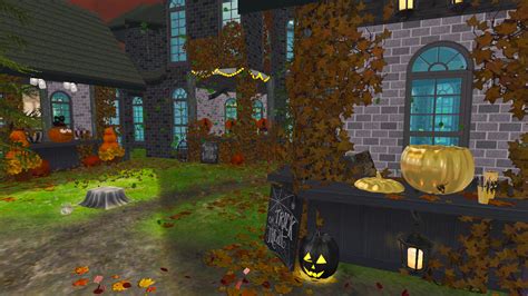 Halloween Town Part 5 Left Part Of The Town SadepÄivÄs Sims 2