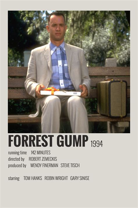 Forrest Gump By Maja Iconic Movie Posters Movie Card Movie Posters