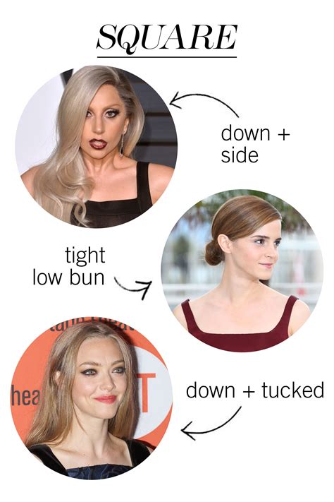 Hairstyles For Square Neckline Dresses Hairstyle Guides