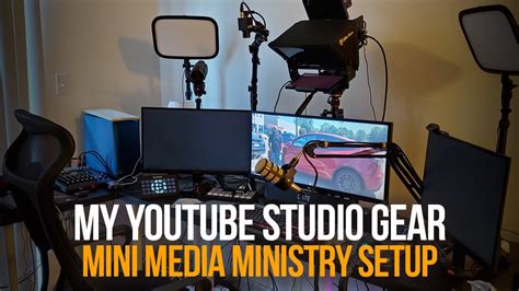 My Youtube Studio Gear How I Record And Make Youtube Videos Youtube