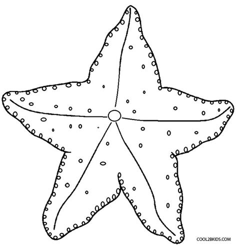 Estrella De Mar Para Colorear Novalena