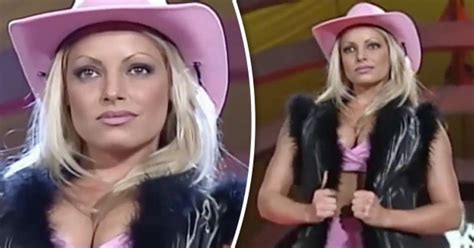 Wwe Babe Trish Stratus Makes Distracting Debut In Seriously Hot Throwback Clip Daily Star