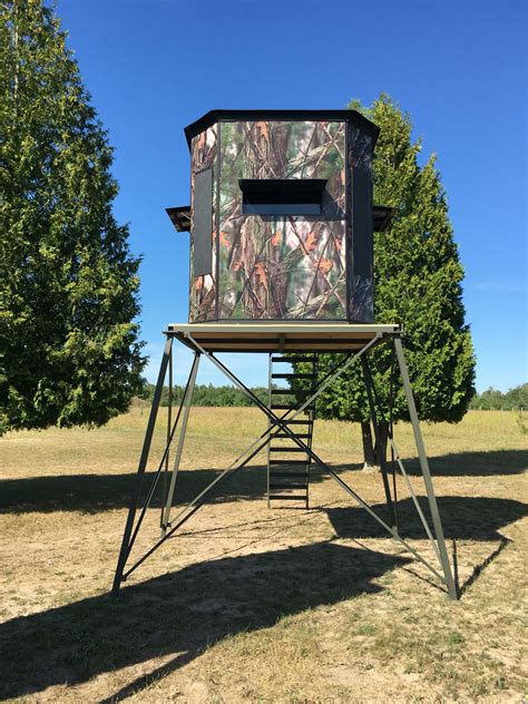 Missouri Shadow Hunter 6×6 Hunting Blind Setup 1 Deer Stand Redneck