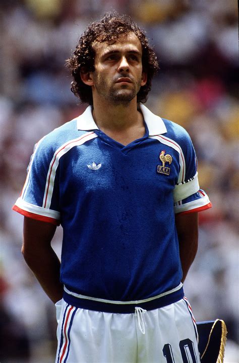 Michel Platini France World Cup 1986 Seen Sport Images