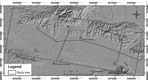 Location Map Of Interpreted Seismic Lines Shown In Figure 2 Download