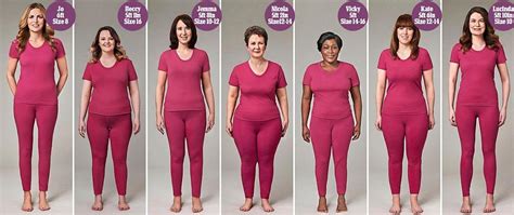 Despite Their Different Body Shapes And Sizes These Women All Weigh