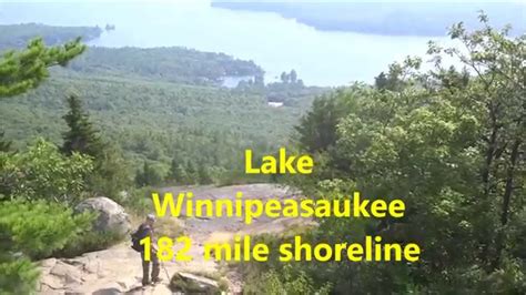 Hiking Mount Major For A Panorama View Of Lake Winnipesaukee Youtube