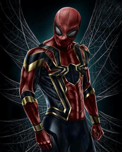 Iron Spider Superhéroes Marvel Hombre Araña Comic Héroes Marvel