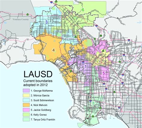 Redistricting New Lausd Boundaries Approved La City Council Map Must