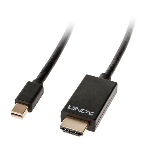 Mini displayport to hdmi cable, connecting mini dp port compatible pcs to an hdtv, monitor, projector or lcd with hdmi port. 1m Active Mini DisplayPort to HDMI 4K Adapter Cable - from ...