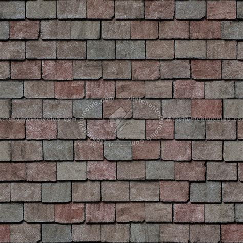 Slate Roofing Texture Seamless 03949